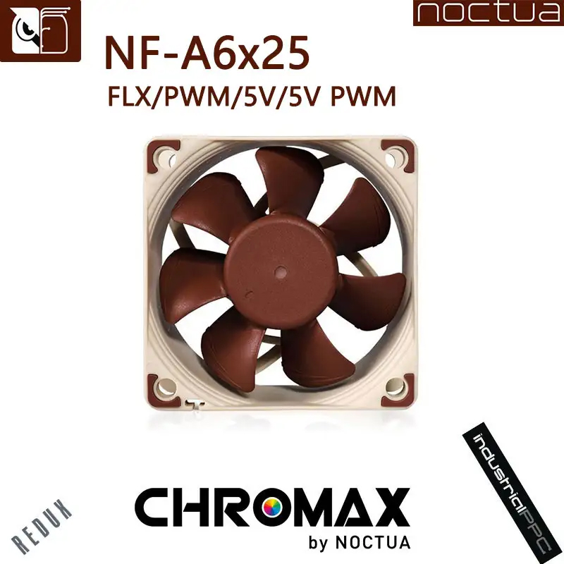 Case Fan Controller - Noctua NF-A6x25 Quạt 60Mm Cho Cooles
